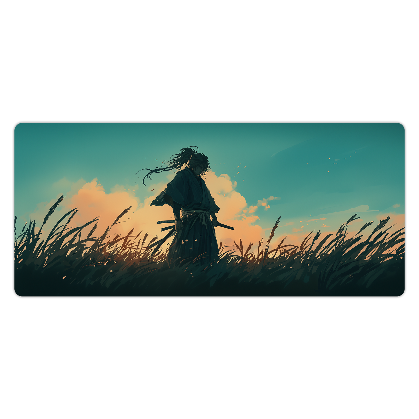 Samurai in Field