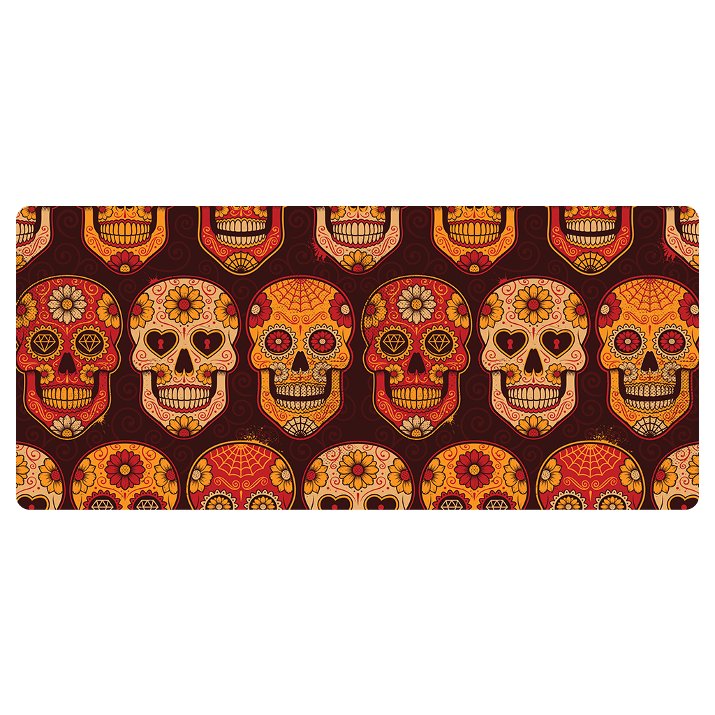 Día de Muertos - Orange - Mousepad