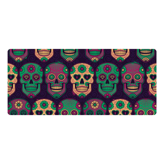 Día de Muertos - Purple - Mousepad