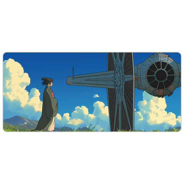 Studio Ghibli meets Star Wars - Mousepad