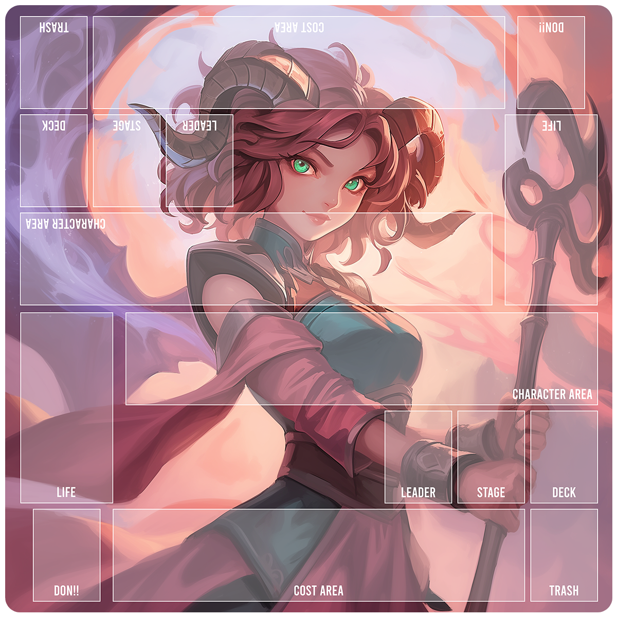 2Player Custom Playmat