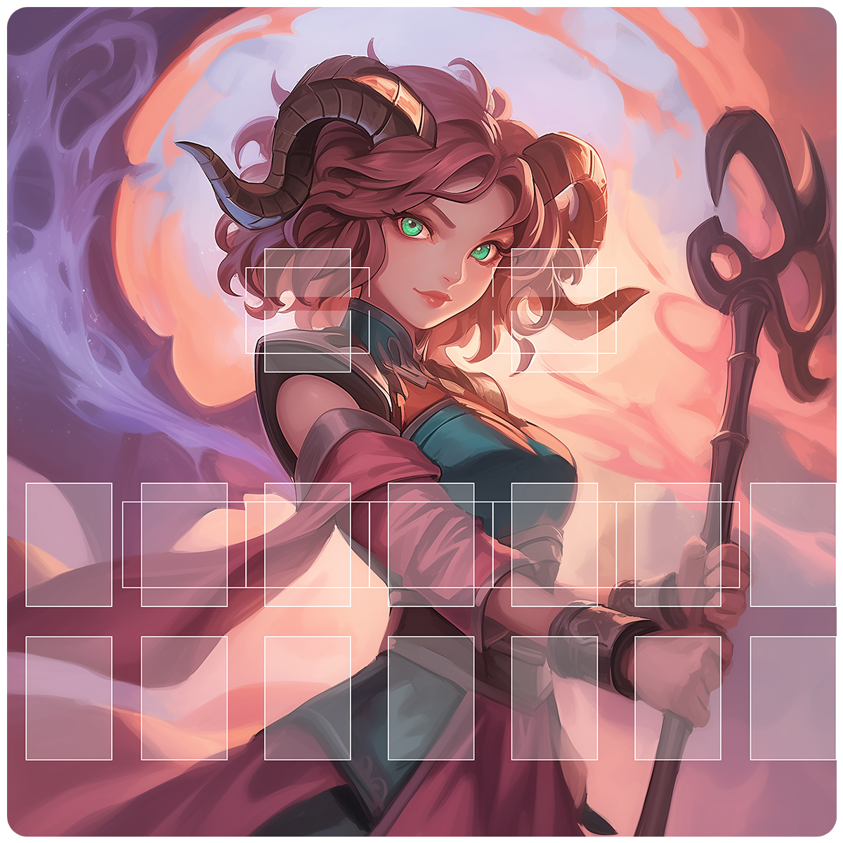 2Player Custom Playmat