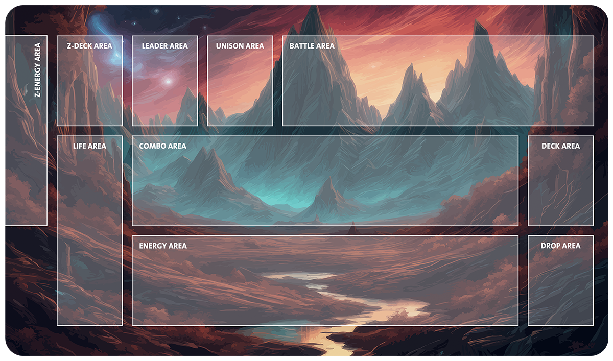 1Player Custom Playmat
