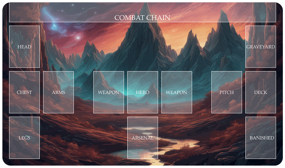 1Player Custom Playmat