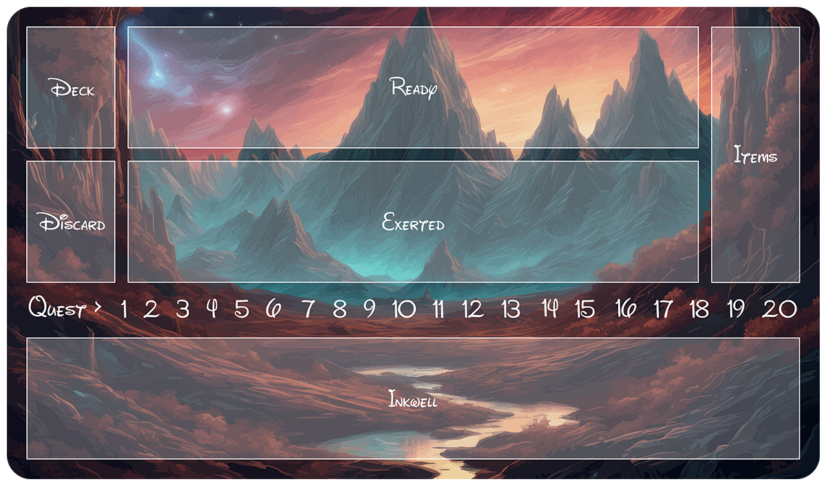 1Player Custom Playmat