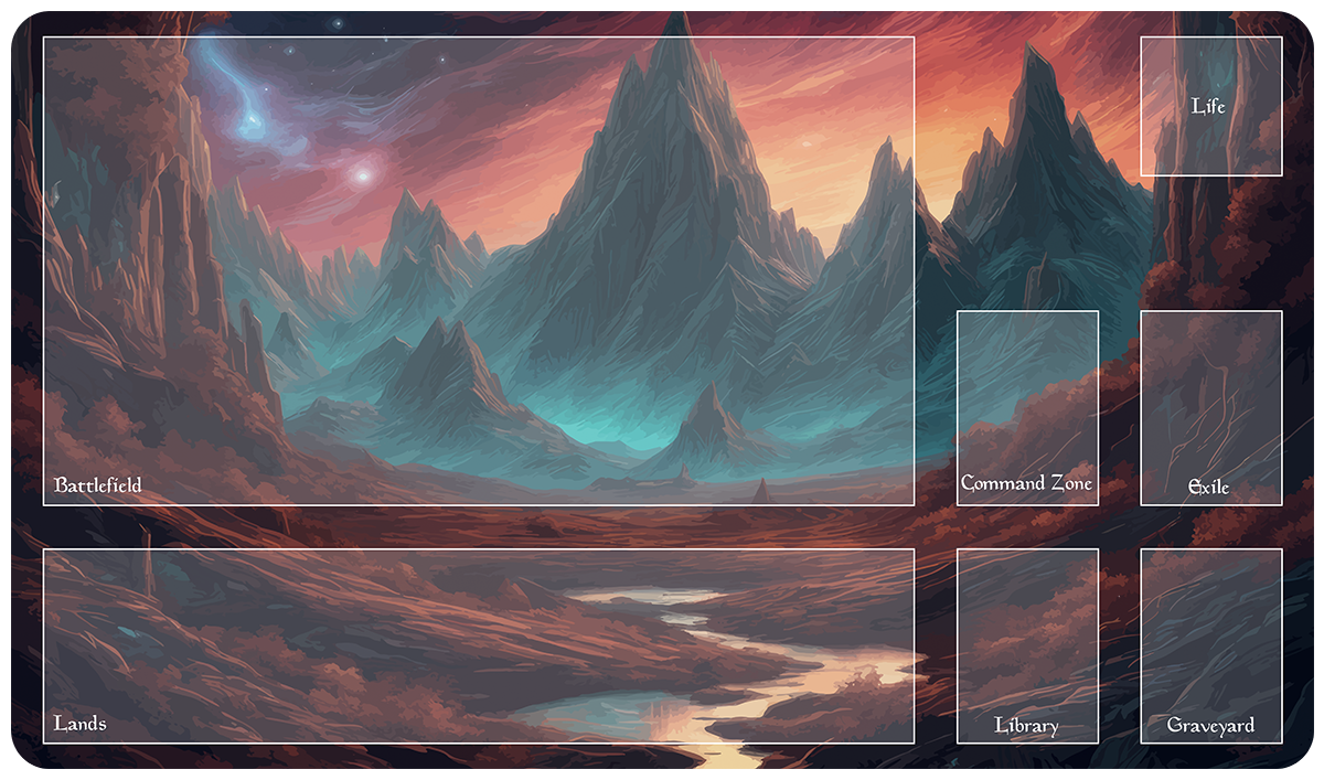 1Player Custom Playmat