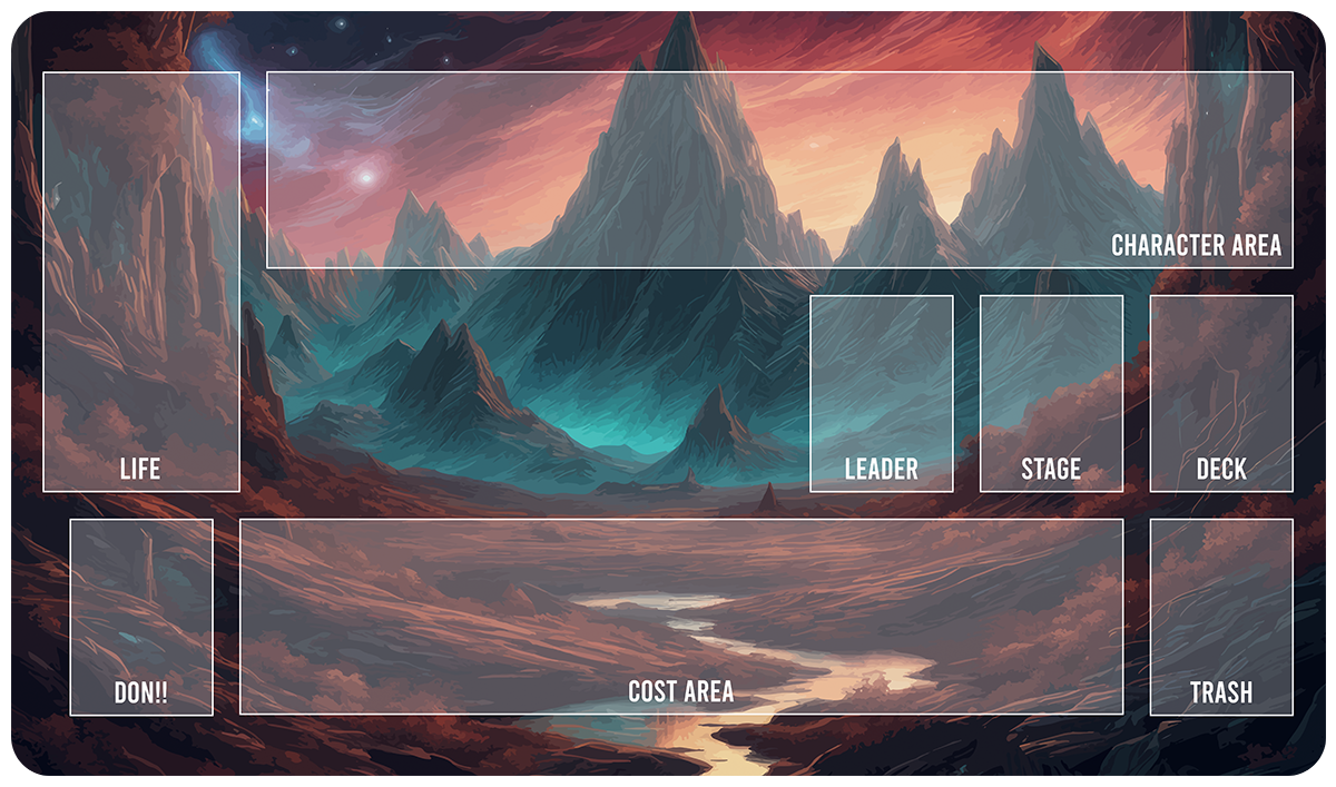 1Player Custom Playmat