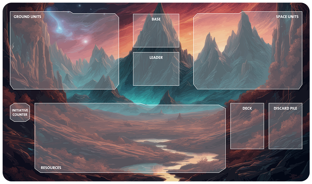 1Player Custom Playmat
